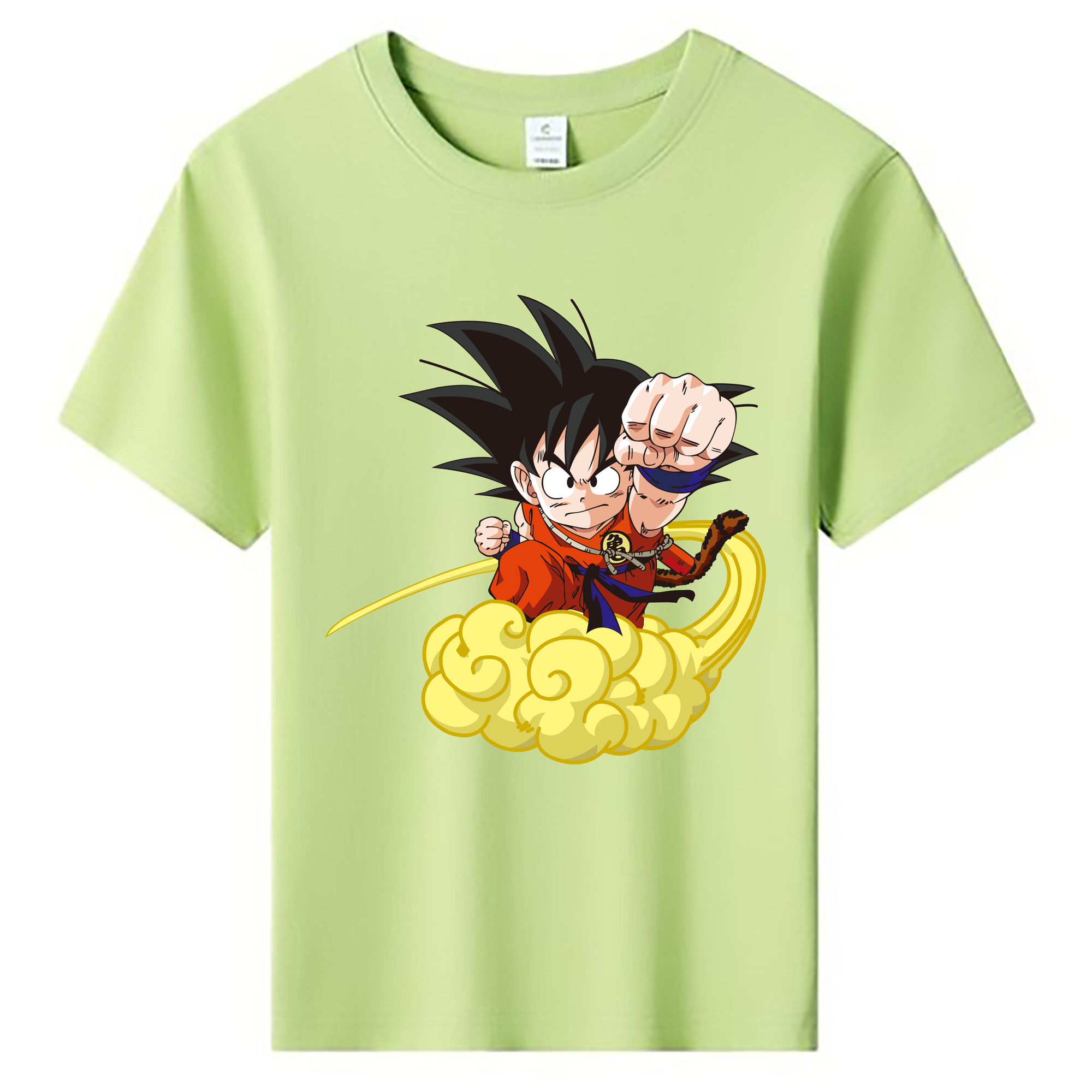 （画像用） ドラゴンボール 孫悟空（そん ごくう）Son Goku カカロット DRAGON BALL Kakarotto 綿100％キッズTシャツ（フロントプリント）